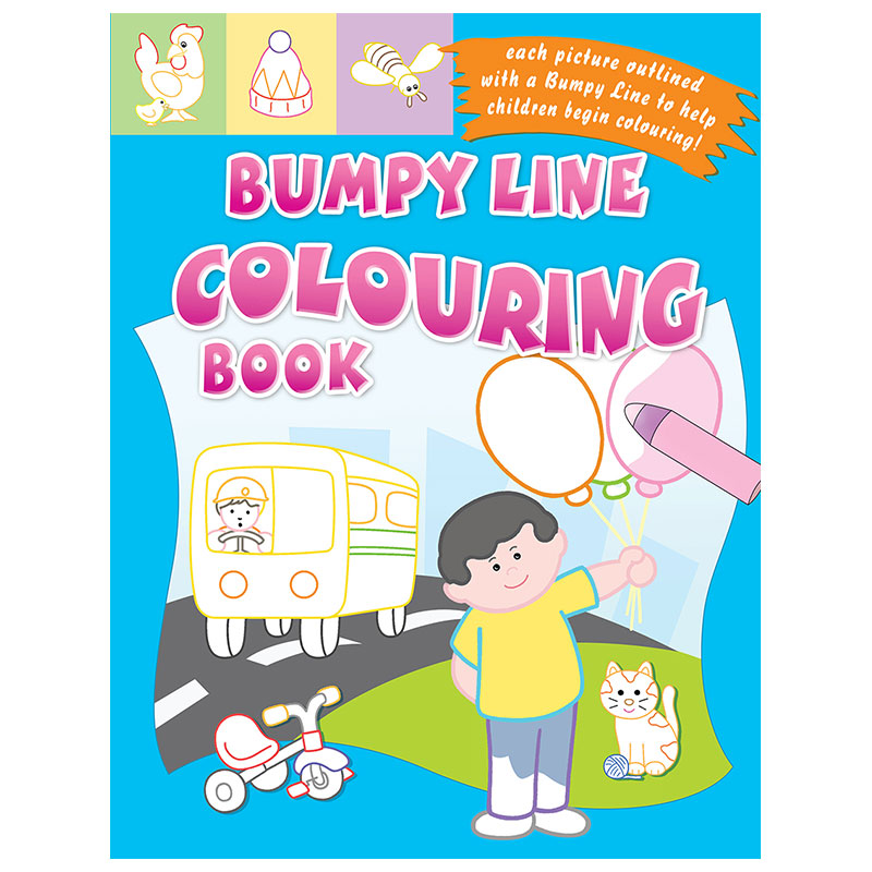 Bumpy Line Colouring Book
