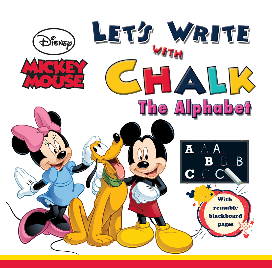 Mickey Mouse Let's Write with Chalk